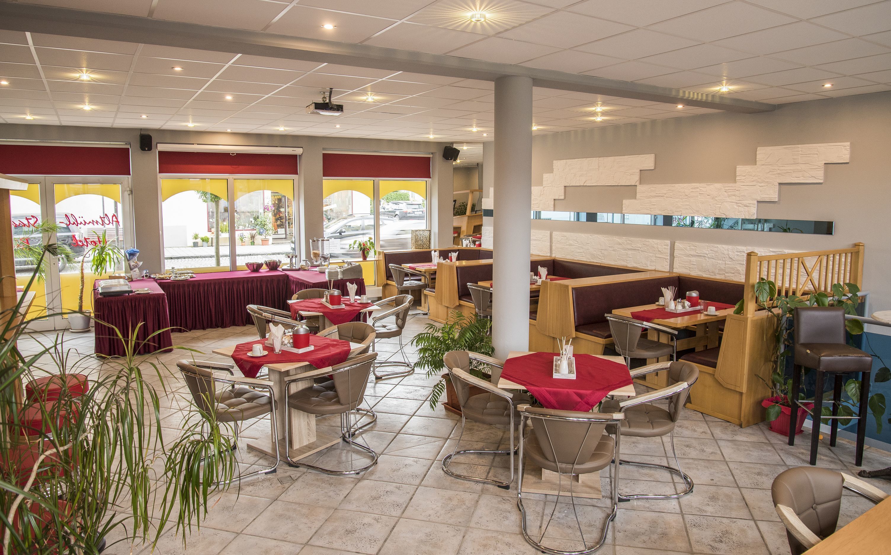 daily buffet breakfast (eur 5.00 per person)