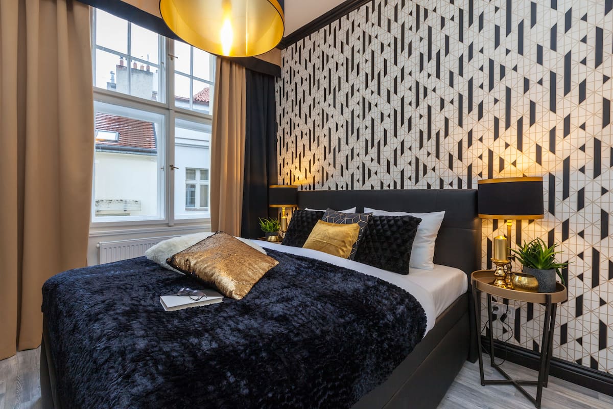 1 bedroom, in-room safe, blackout curtains, iron/ironing board