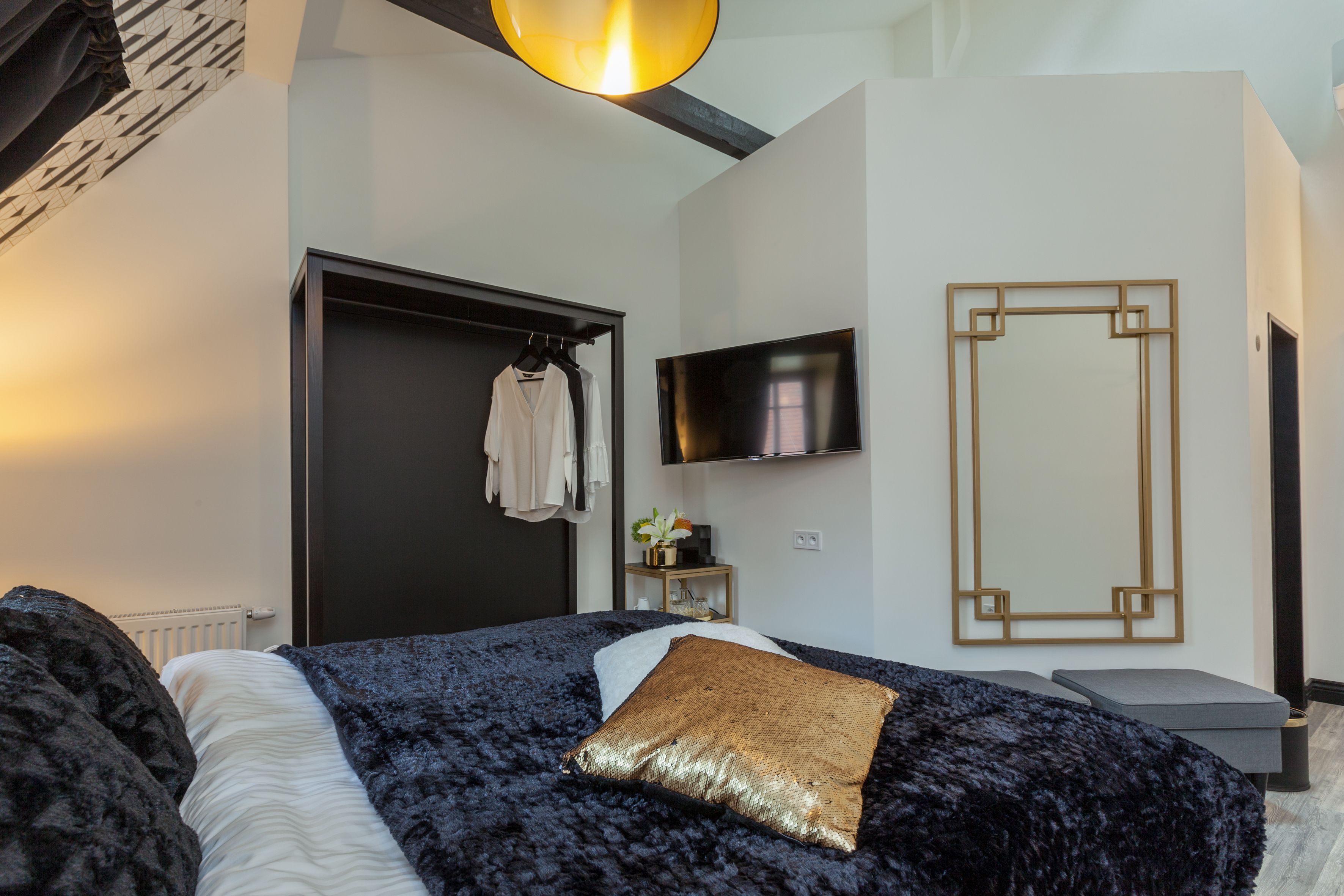 deluxe double room | in-room safe, blackout curtains, iron/ironing board, free wifi