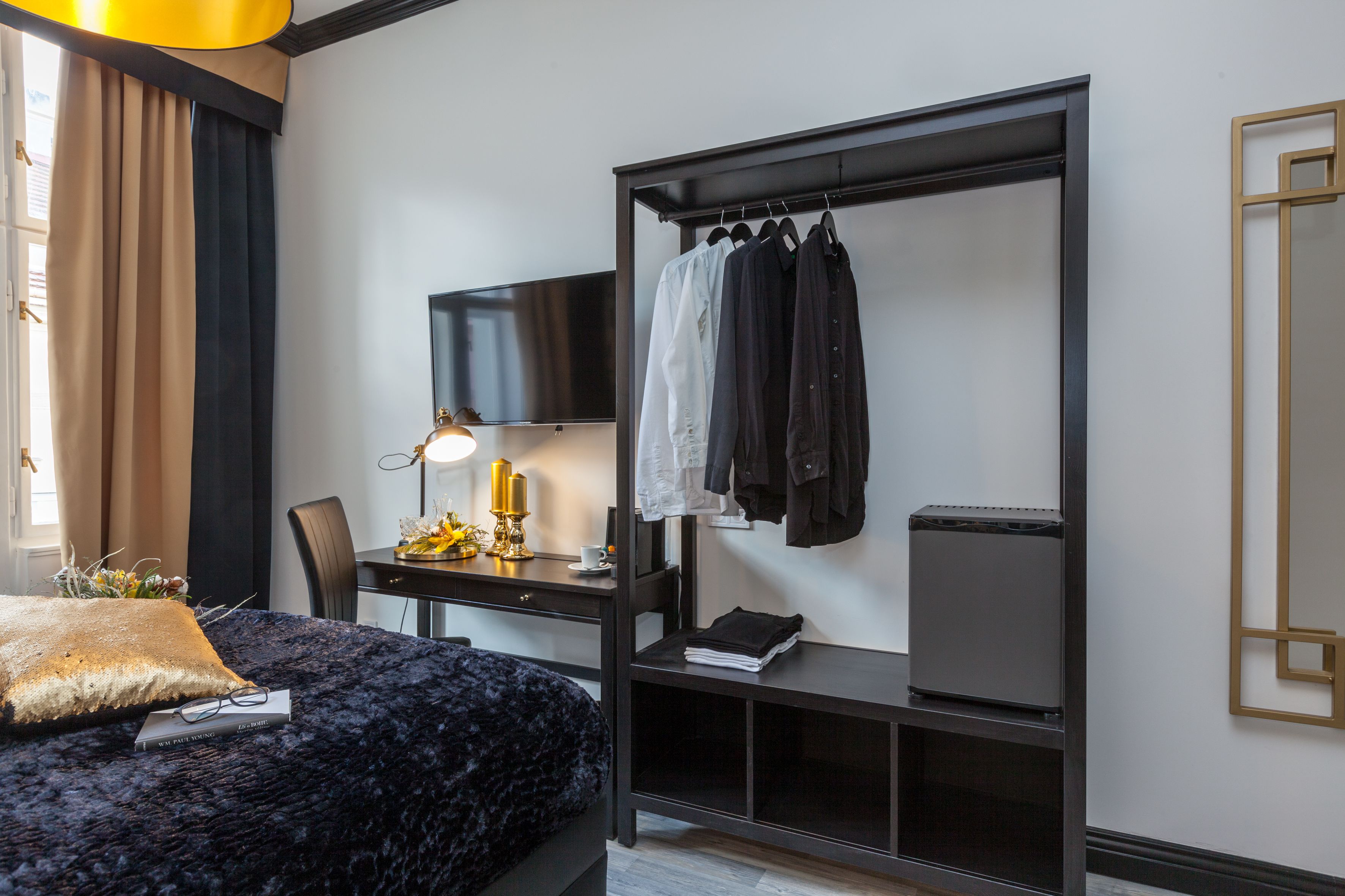 in-room safe, blackout curtains, iron/ironing board, free wifi