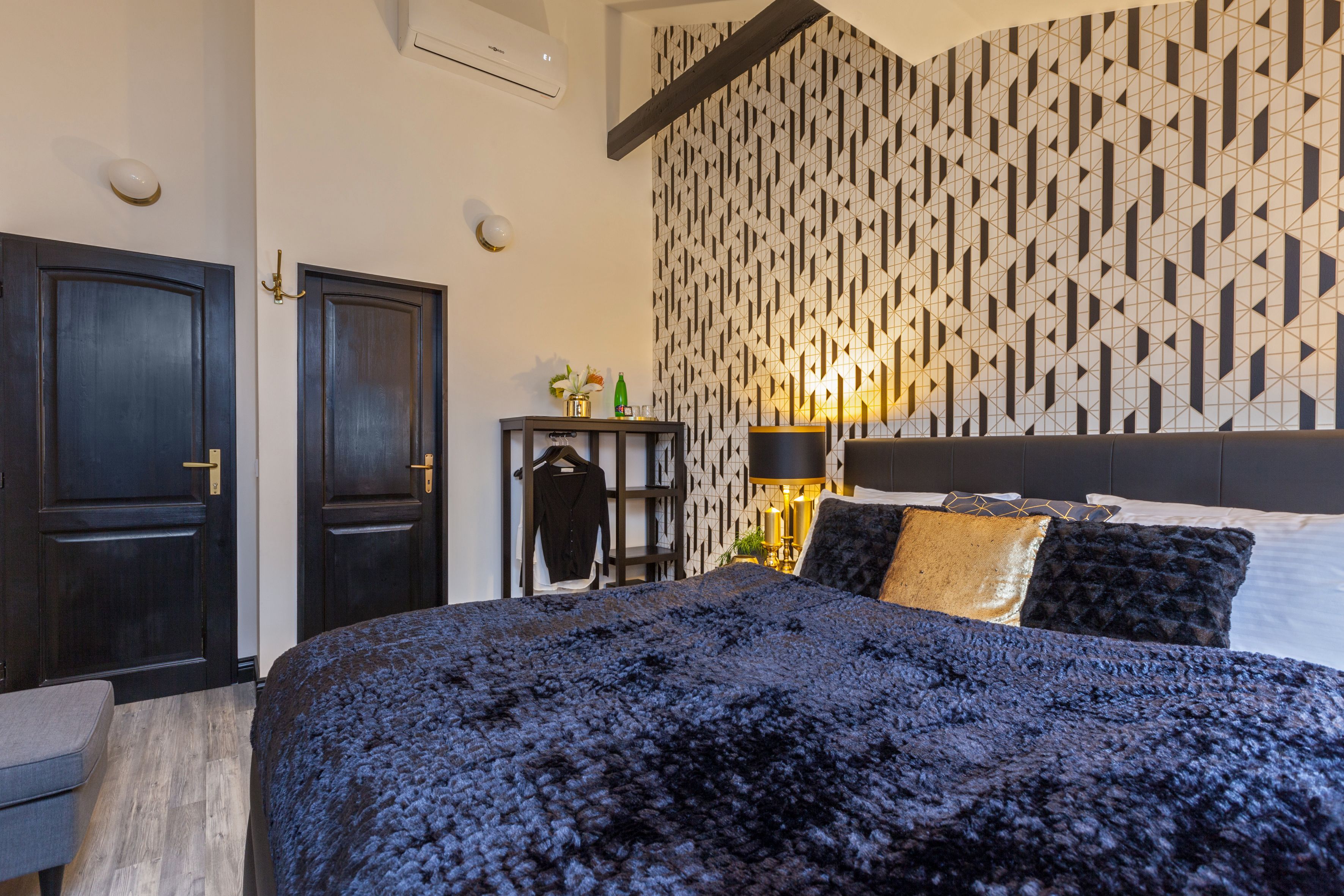 deluxe double room | in-room safe, blackout curtains, iron/ironing board, free wifi