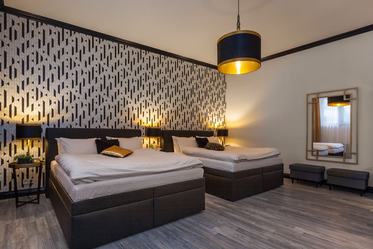 1 bedroom, in-room safe, blackout curtains, iron/ironing board