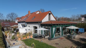 Fassade der Unterkunft