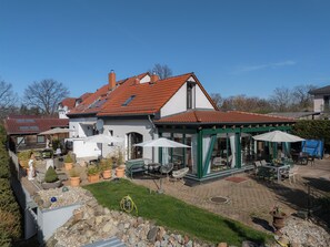 Fassade der Unterkunft