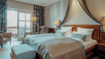 Ropa de cama hipoalergénica y minibar