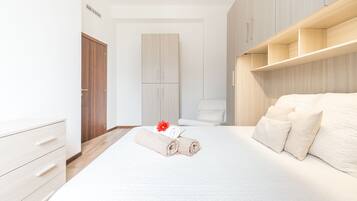 Apartment, 1 Schlafzimmer | 1 Schlafzimmer, kostenloses WLAN, Bettwäsche