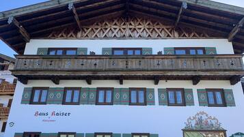 Fassade der Unterkunft