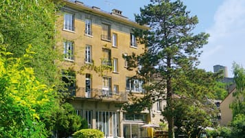 Overnatningsstedets facade