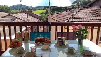 Petit déjeuner continental compris tous les jours