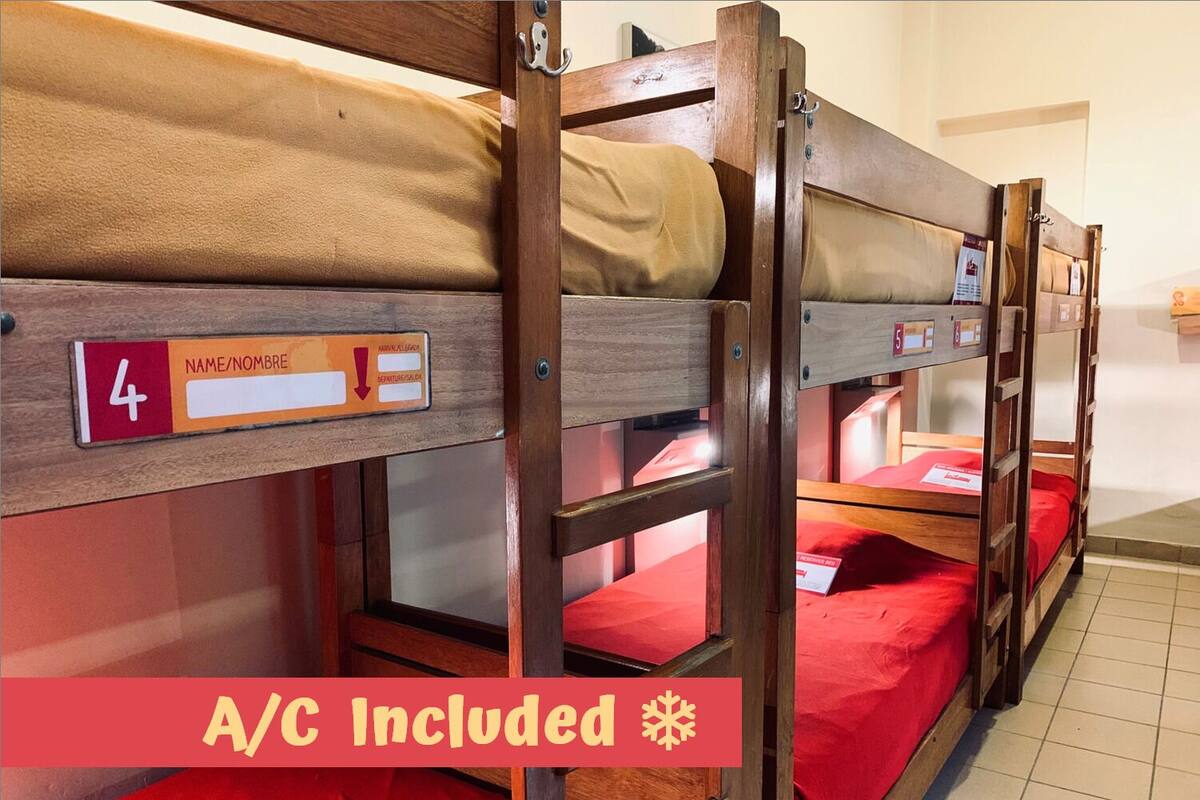 Dormitório compartilhado básico, somente para mulheres | Quartos à prova de som, Wi-Fi de cortesia, roupa de cama