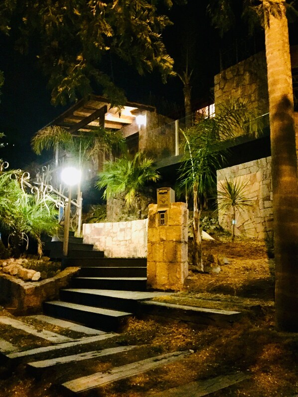 Façade de l’hébergement