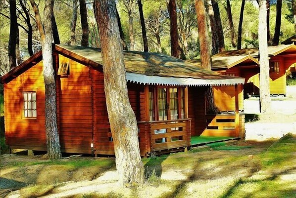 บังกะโล, 1 ห้องนอน, ระเบียง (2 pax) | ลานระเบียง/นอกชาน