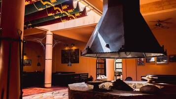 บริเวณนั่งเล่นที่ล็อบบี้