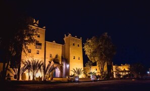 Front of property – evening/night