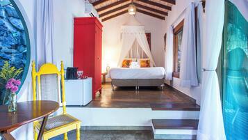 Triple Chalet with Balcony and Indoor Hot Tub | 1 bedroom, premium bedding, minibar, in-room safe