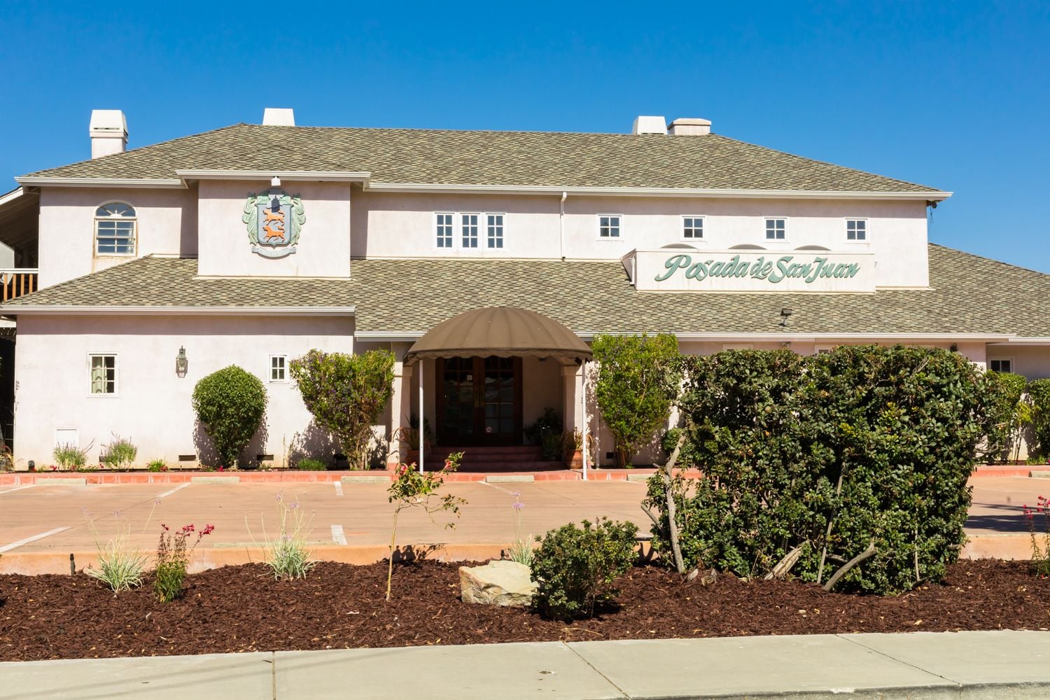 Entrada de la propiedad