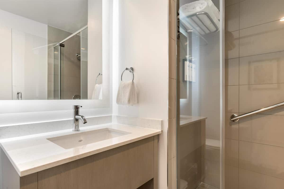 Studio Suite, 1 King Bed with Sofa bed, Accessible, Bathtub | Bathroom