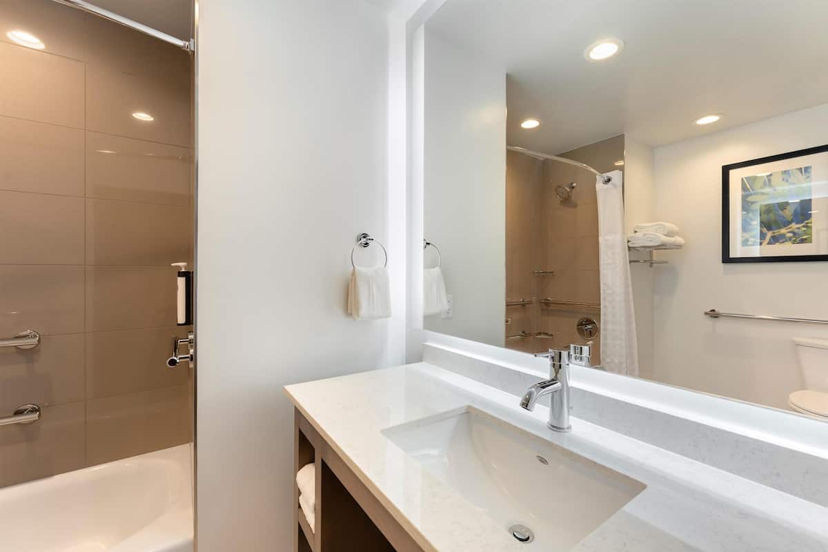 Room, 1 King Bed | Bathroom