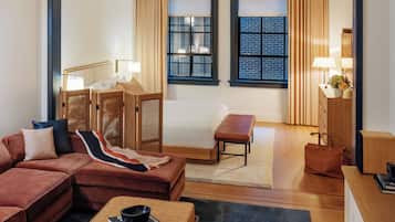 Suite, 1 King Bed (Loft) | Frette Italian sheets, premium bedding, minibar, in-room safe
