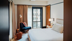 Room, 1 King Bed (Cass) | Frette Italian sheets, premium bedding, minibar, in-room safe