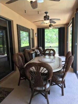 Dining - Paradise, full refund*, heated pool, sleeps 6 (Rotonda West)