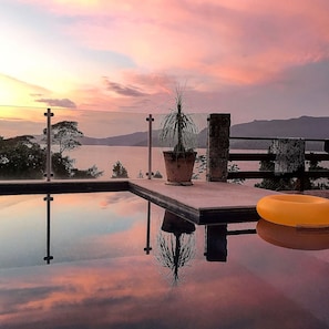 Indoor pool, outdoor pool