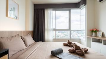 1 bedroom, desk, iron/ironing board, free WiFi