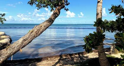 Private Island, Offshore Florida Keys mit Sandstrand, Gärten, Boot & Dock.