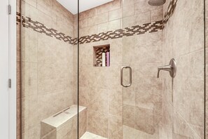 Shower, hair dryer, towels - Not available (Palm Springs)