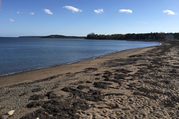 Una spiaggia nelle vicinanze, teli da spiaggia