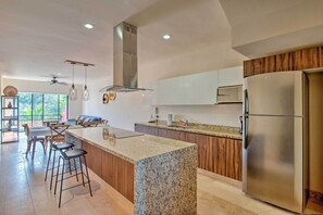 Fridge, microwave, stovetop, coffee/tea maker - Resort-Style Condo 3 Miles to Historic Tulum Ruins (Tulum)