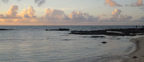 Beach nearby, beach towels