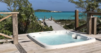 Luxe intime et meilleure plage des Caraïbes au Blue Point Cottage Beach Hous
