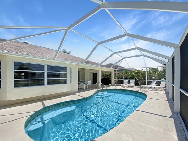 Piscine chauffée