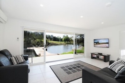 Privacy space  comfort.
Visit Bundanon Stay at Heron's Rest @ Tapitallee Lodges