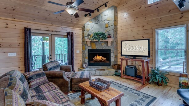 Cabin, Multiple Beds, Non Smoking | Living room