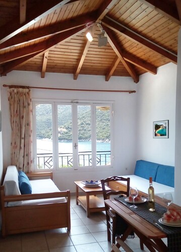 Eine Penthouse-Suite im Eptanisa Hotel 