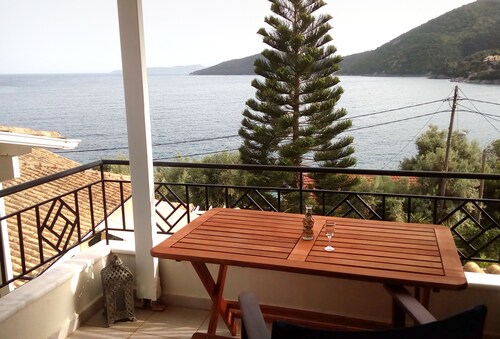 A penthouse suite in Eptanisa Hotel 