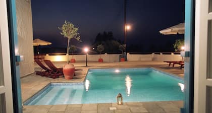 A sea view private villa.