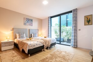 2 chambres, fer et planche Ă repasser, accĂšs Internet, draps fournis