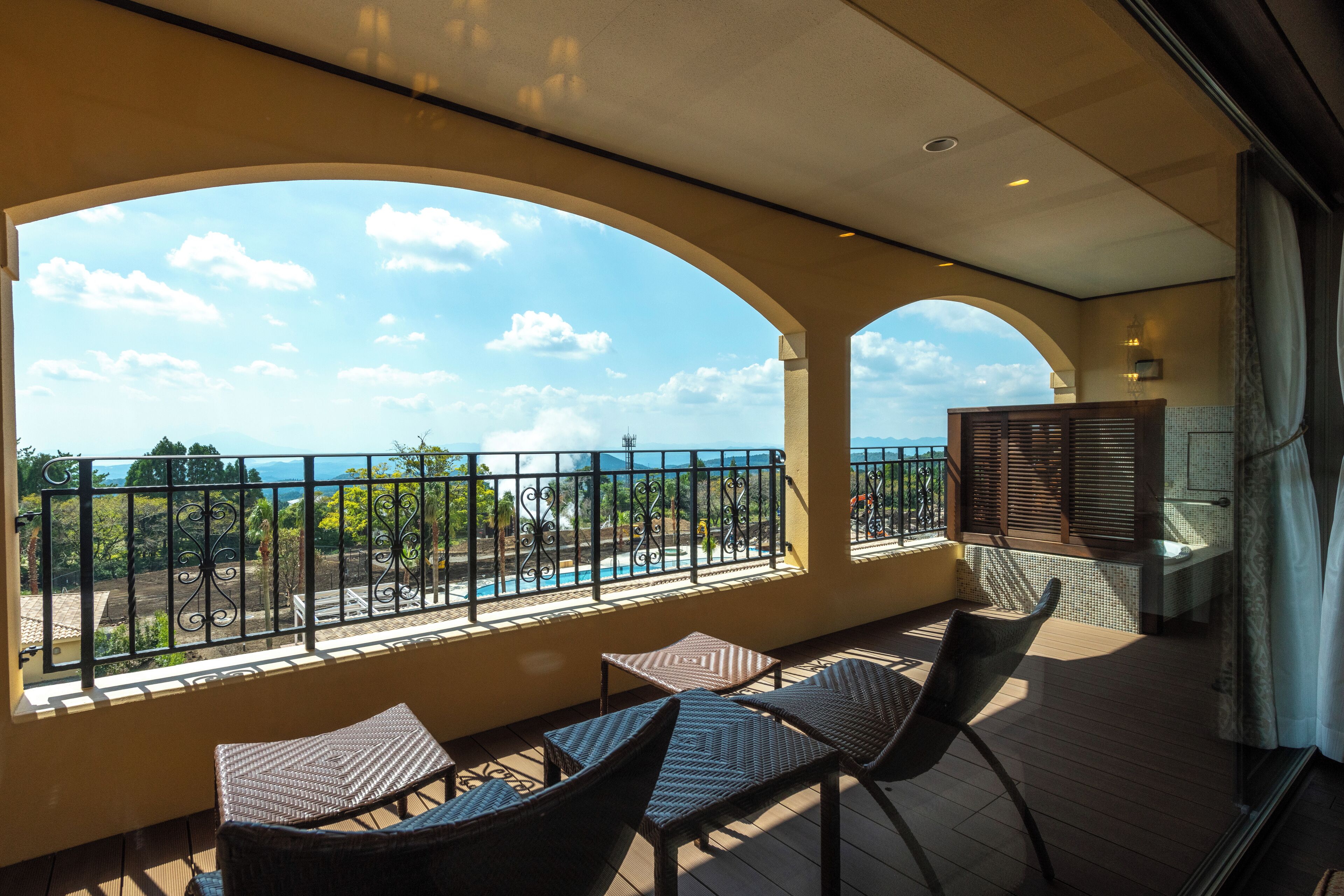 尊荣套房, 无烟房, 转角 | 阳台景观