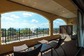 Corner Suite, Non Smoking | Balcony view