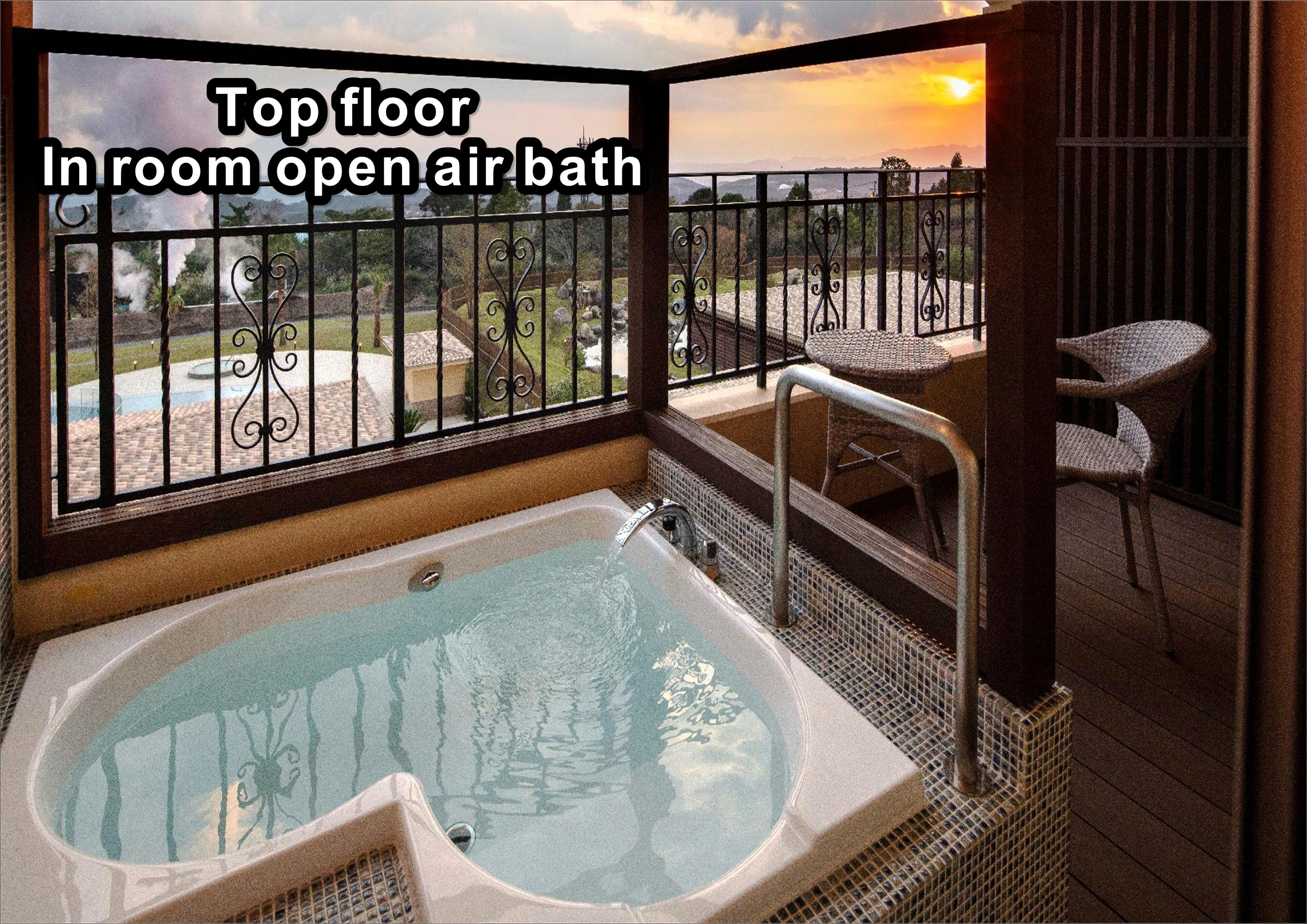 Banheira e chuveiro separados, banheiras de fontes termais