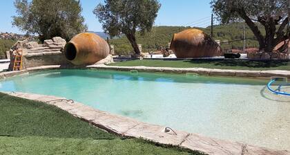 Country house Can Trabal 1840 near Sitges up to 26 guests