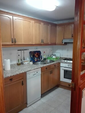Fridge, microwave, oven, dishwasher - Casa Sariñena for 6 people (Adahuesca)
