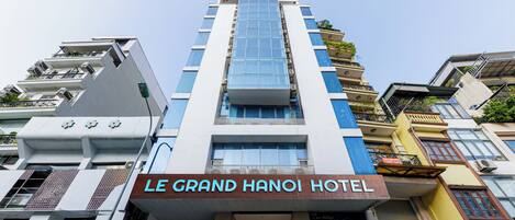 Fassade der Unterkunft