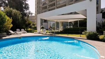 Indendørs pool, udendørs pool