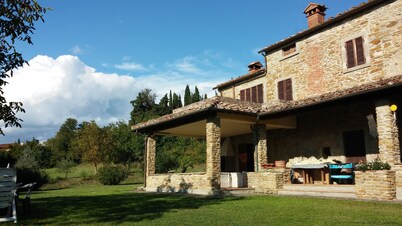 17th century farmhouse with private pool and Wi-Fi and air conditioning