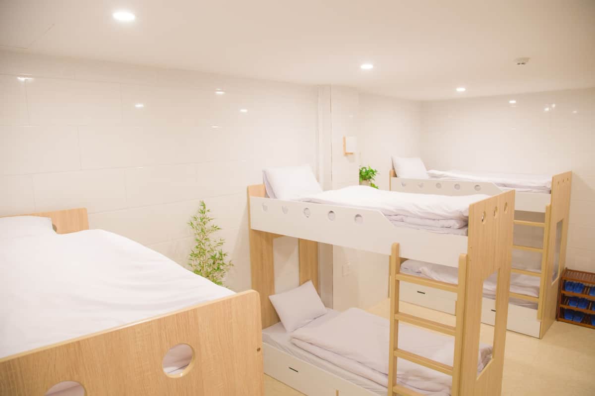 Room (Bed in 8-bed) | Minibar, desk, soundproofing, free WiFi