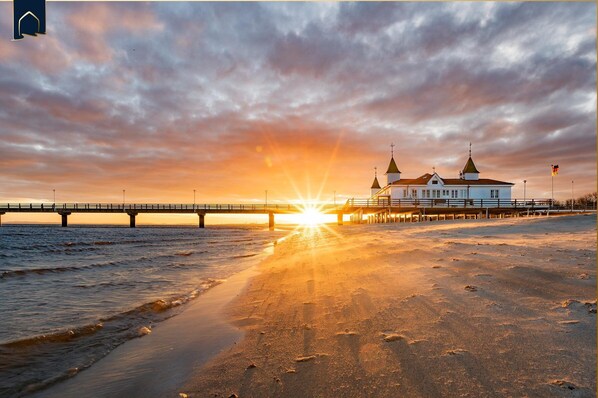 Tæt på stranden